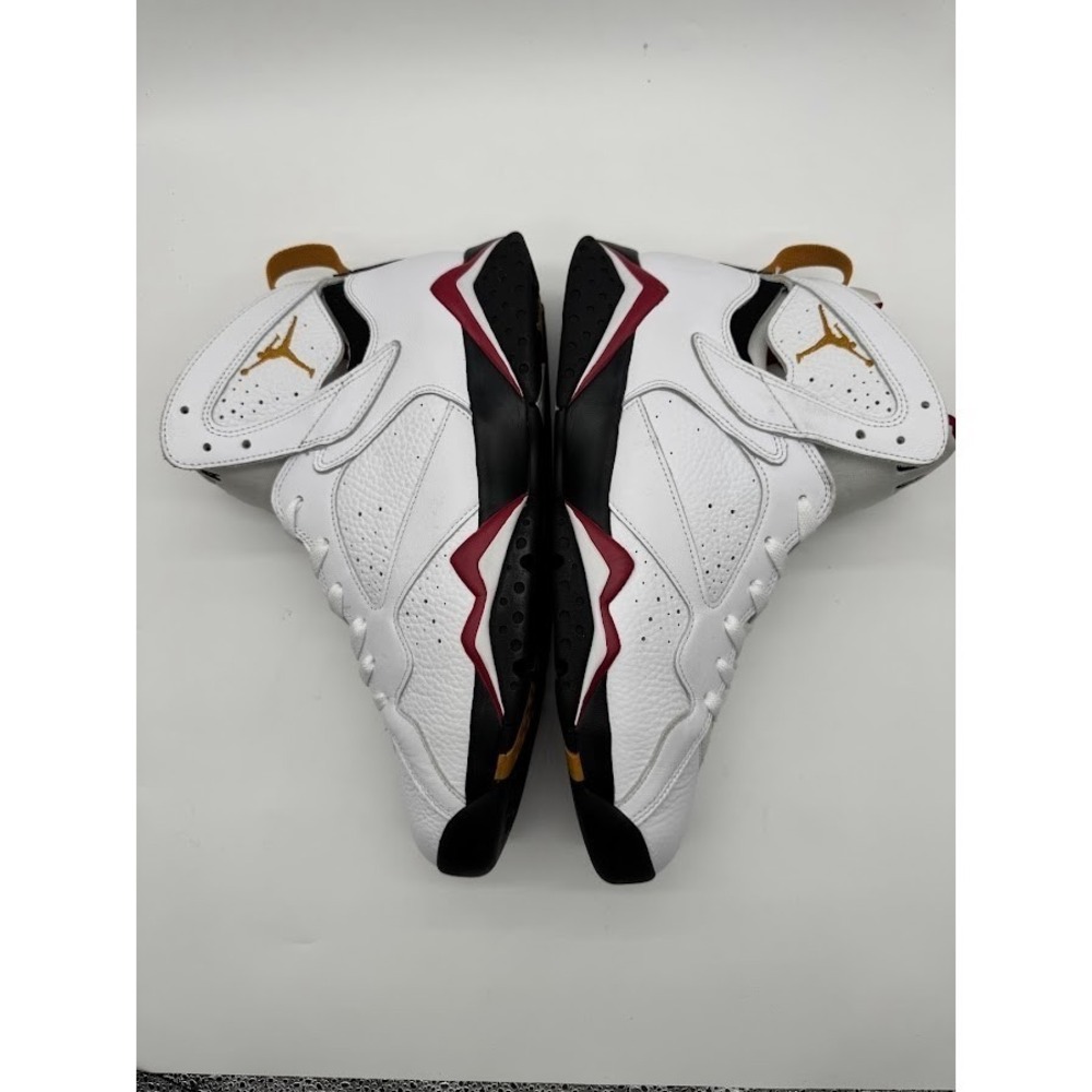 Air Jordan 7 Retro Cardinal 2022 White Red Black Bronze Mens Size 13 CU9307-106